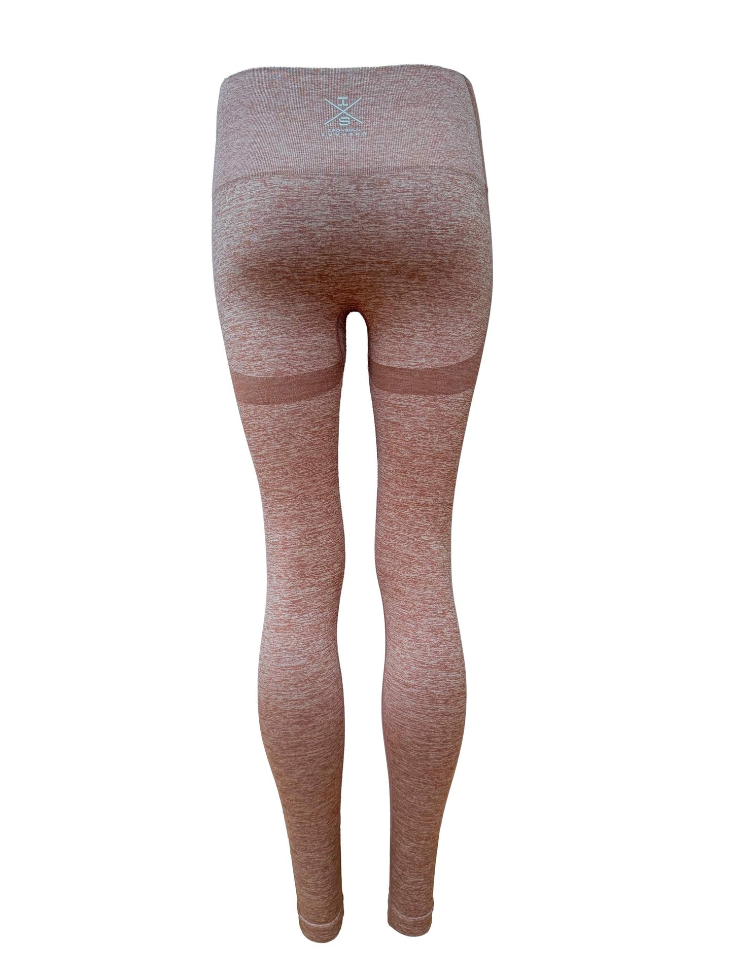 CurveCandy Mokka naadloze Mokka legging voor comfortabele, sneldrogende en prestatiegerichte workouts