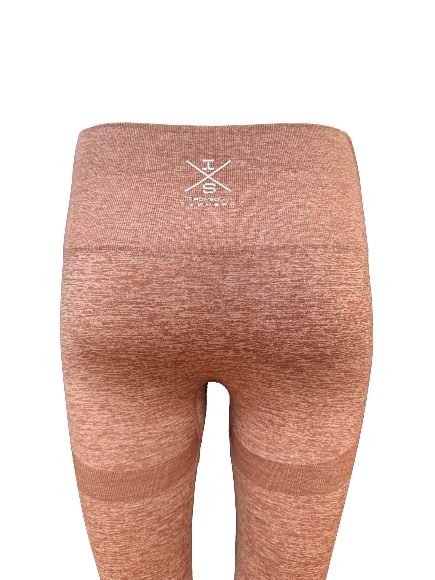 CurveCandy Mokka naadloze Mokka legging voor comfortabele, sneldrogende en prestatiegerichte workouts