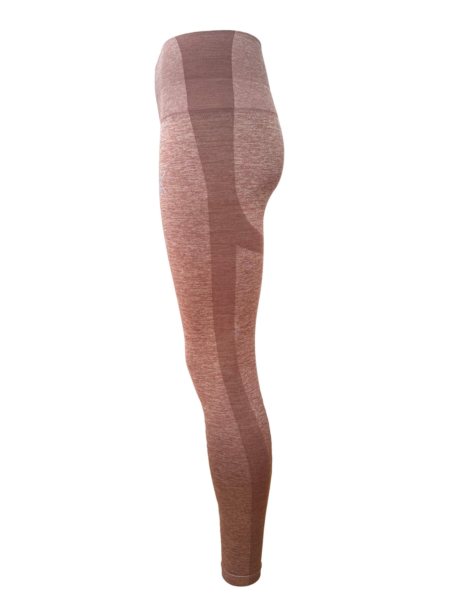 CurveCandy Mokka naadloze Mokka legging voor comfortabele, sneldrogende en prestatiegerichte workouts