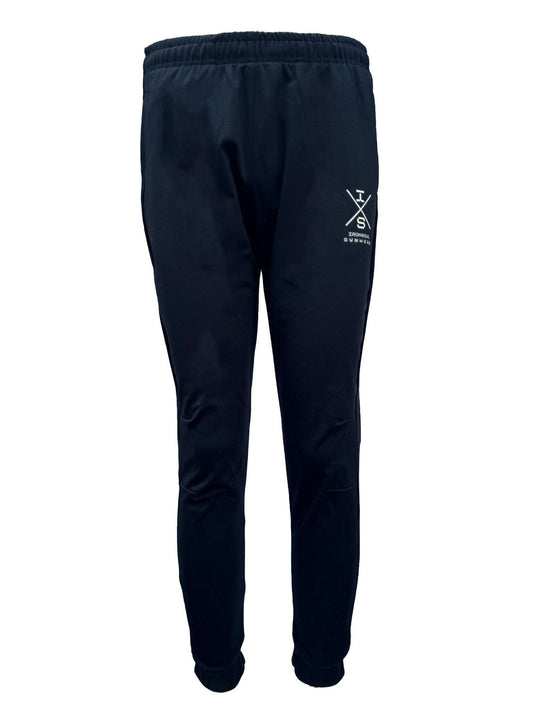 zwarte AlphaTrack Performance Jogger met elastische tailleband en lichtgewicht, ademende stof voor sport en casual gebruik