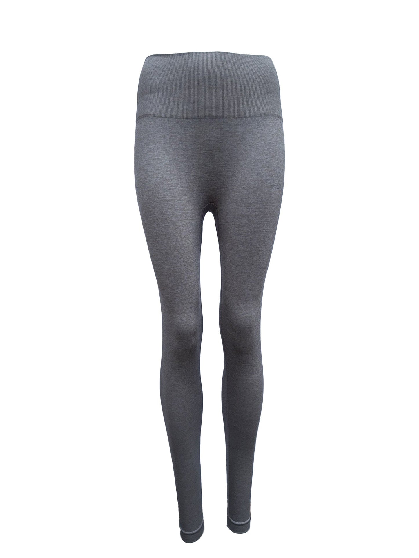 CurveCandy Taupe naadloze legging met sneldrogende stof en perfecte pasvorm voor intensieve workouts