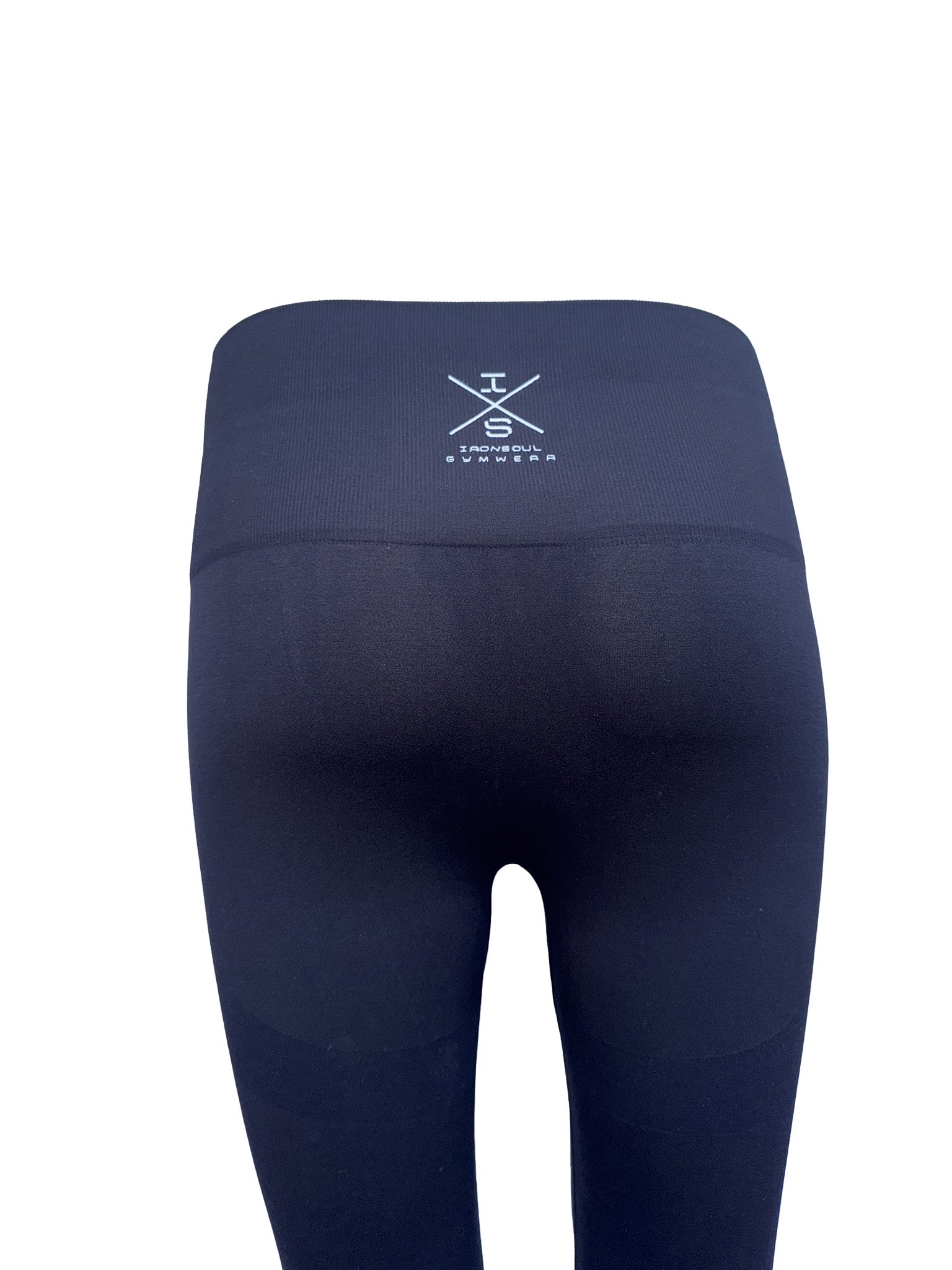 CurveCandy Zwart naadloze sportlegging voor maximale bewegingsvrijheid en comfort tijdens workouts