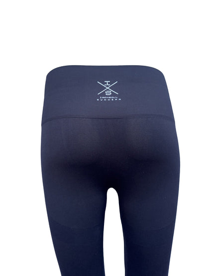 CurveCandy Zwart naadloze sportlegging voor maximale bewegingsvrijheid en comfort tijdens workouts